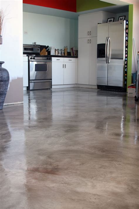 Kitchen Floor, overlay stains, concrete overlays | Pisos, Pisos de concreto pintados, Decoración ...