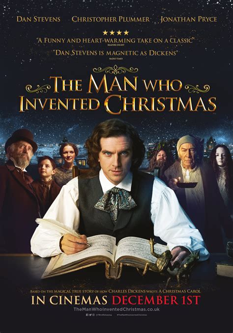 The Man Who Invented Christmas open in cinemas December 1st