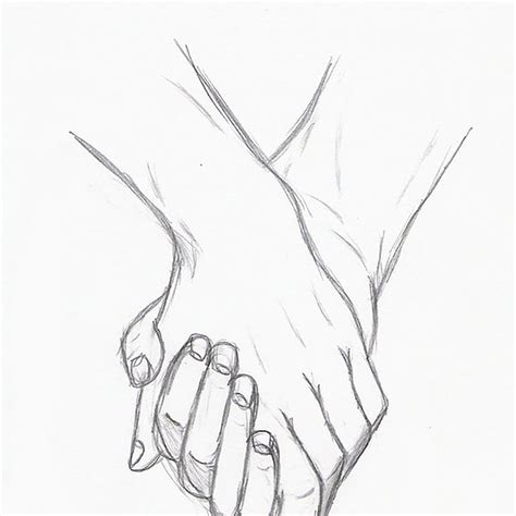 How To Draw Anime Boy And Girl Holding Hands