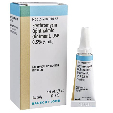 Erythromycin Ointment — Mountainside Medical Equipment