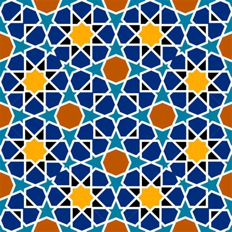 Islamic Geometric Patterns Tiles