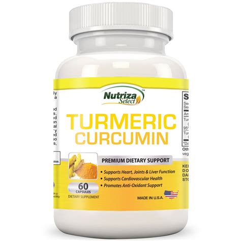 Turmeric Powder Capsules - Contains Curcumin Extracted From Turmeric Root - Anti-Inflammatory ...