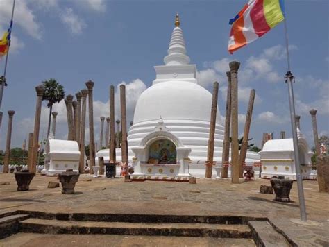 8 Thuparamaya Stupa (Left) and Mirisawatiya Stupa (Right ...