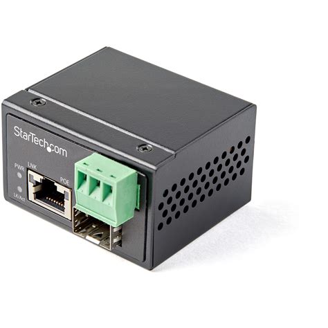 PoE+ Fiber to Ethernet Media Converter - Fiber Media Converters