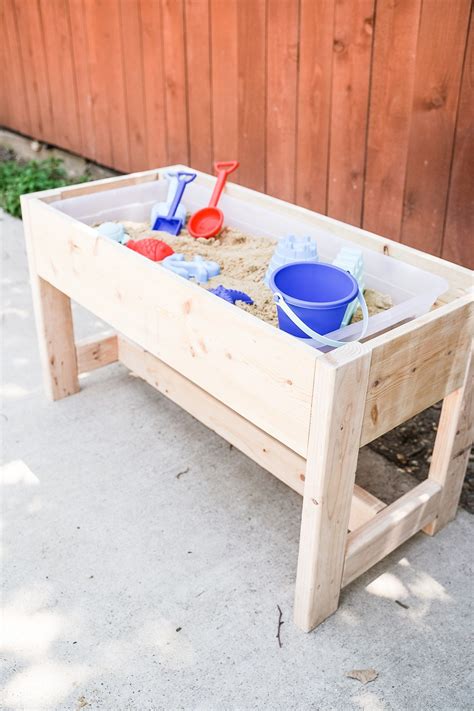 Building a DIY Sand Table | Life on Beacon | Sand table, Kids sand ...