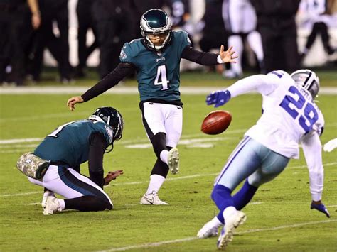 "30 teams do it around the league," Eagles kicker Jake Elliott defends ...