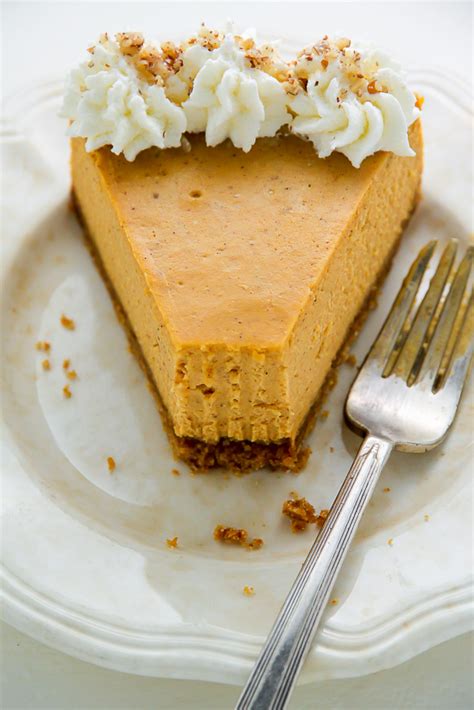 Classic Pumpkin Pie Cheesecake - Baker by Nature