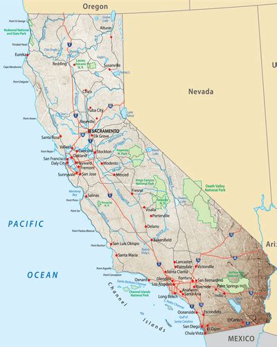 California State Map | PDFGram