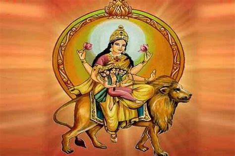 Shardiya Navratri 2023 Day 5» Skandamata devi, offering, aarti mantra.