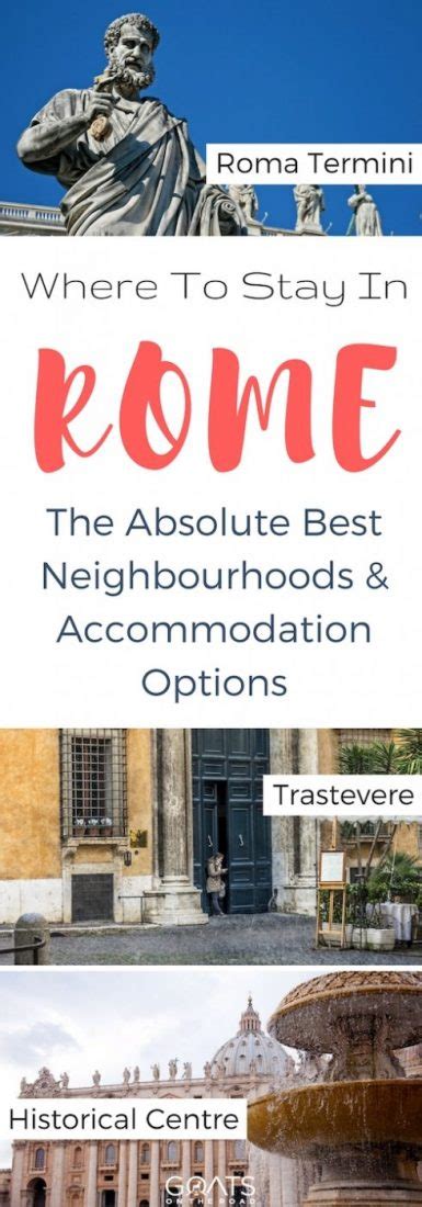 Where to Stay in Rome: The Best Neighbourhoods & Accommodations