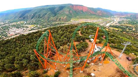 Glenwood Caverns Adventure Park unveiled Defiance roller coaster