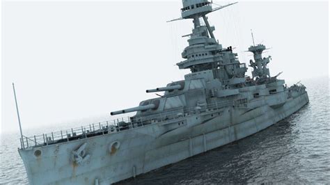 3D model USS New York BB-34 | CGTrader