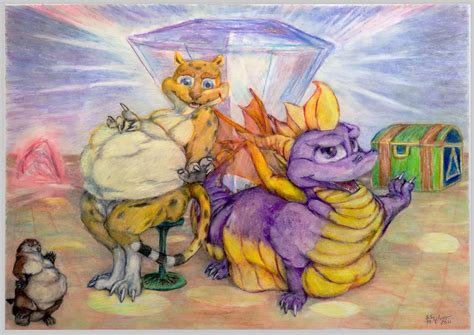 Fat Spyro Theme 2011 by SSsilver-c on DeviantArt