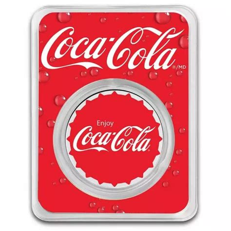 COCA-COLA® 1 OZ Silver Colorized Round (Bottle Cap) $38.79 - PicClick