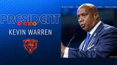 OFFICIAL: Chicago Bears name Kevin Warren as new team President & CEO