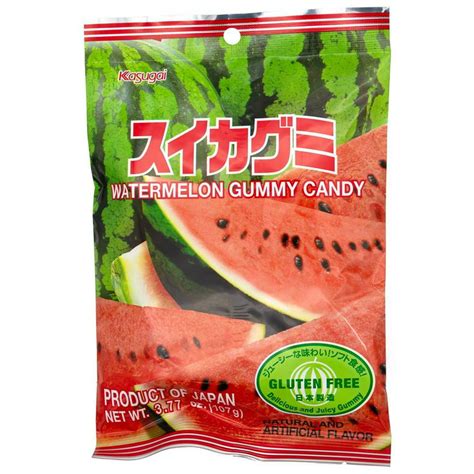 Kasugai Japan Fruity jelly Gummy Candy, 12 flavors available: Watermelon Flavor; Ship from CA ...