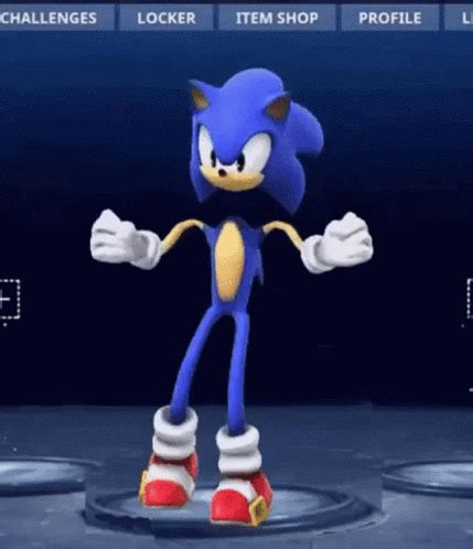 Sonic Dance GIF - Sonic Dance FortniteDance - Discover & Share GIFs