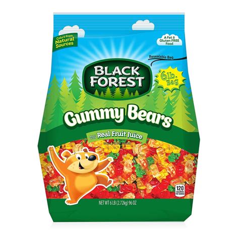 Black Forest Gummy Bears (6 lbs.) - Flavor of your choice - Walmart.com