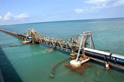 Our Travel Tales: Pamban Bridge: India's First Sea Bridge.