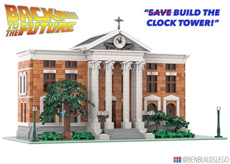 [MOC] Modular "Back to the Future" Clock Tower - LEGO Town - Eurobricks Forums