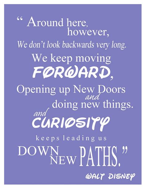 Walt Disney Quotes Keep Moving Forward