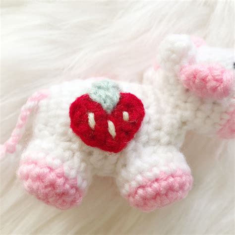 Strawberry/blueberry/chocolate Milk Cow Plushie Crochet | Etsy in 2022 ...