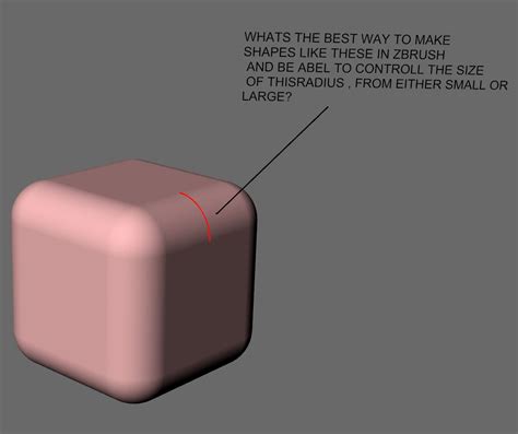 What is the best way to make these rounded cube shapes - ZBrushCentral