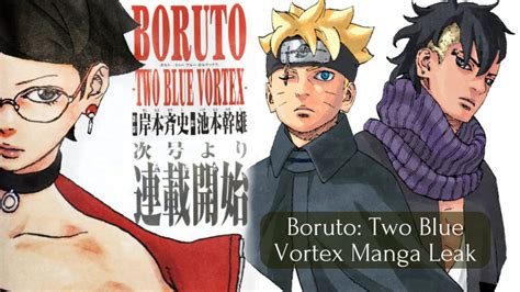 Boruto: Two Blue Vortex Manga Leak: A Thrilling Sneak Peek at Post Time-skip Sarada - Flickerbuzz