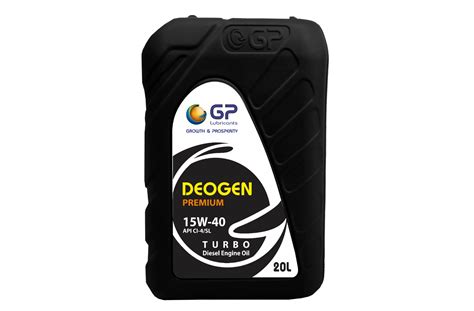 GP DEOGEN PREMIUM 15W40 API CI-4/SL - General Petroleum