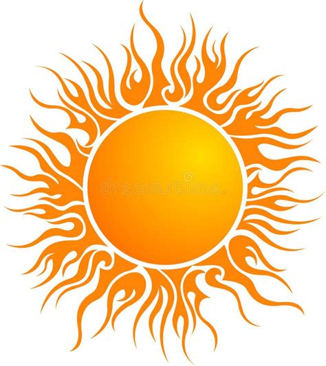 Download Sun logo stock vector. Image of heating, abstract, logo - 22154493