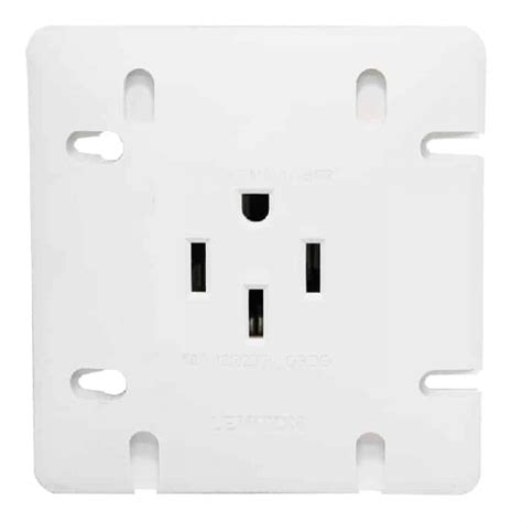 NEMA 14-50R Range Receptable with Mounting Plate - 125/250 V - 50 A ...