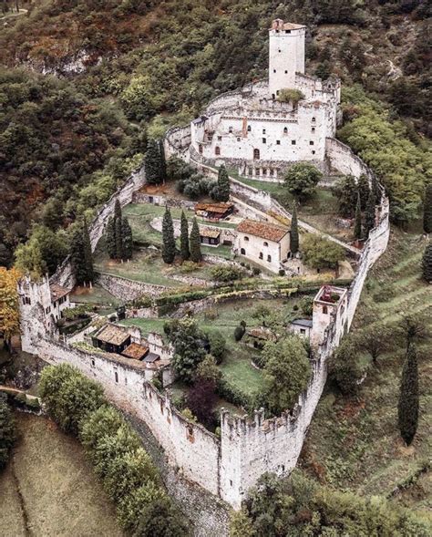 Castle of Avio, Italy | Italian castle, Castle, Most beautiful places