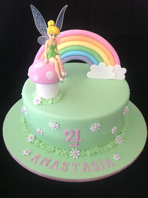 Pin by Helen Nisevic on My Style | Tinkerbell birthday cakes, Fairy birthday cake, Cake