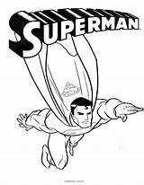 Superman Coloring Pages Printable sketch template