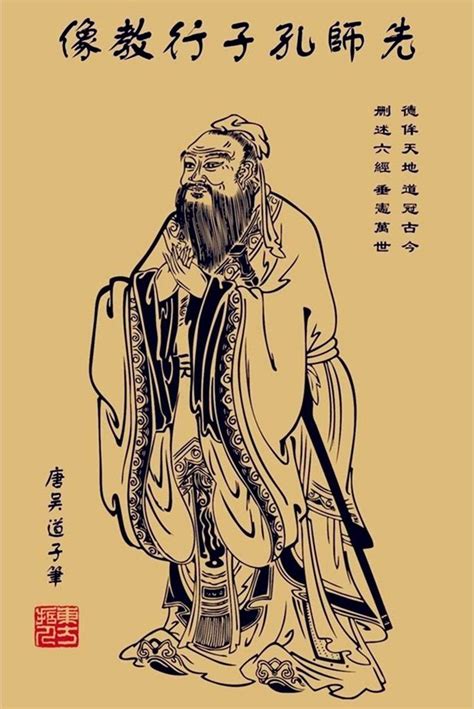 Confucius+Hello+Portraits of Confucius | Chinese folk art, Chinese arts ...