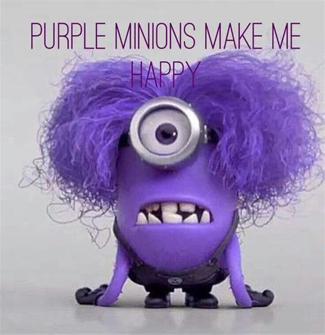 Purple minions make me happy | Purple minions, Evil minions, Purple minion costume