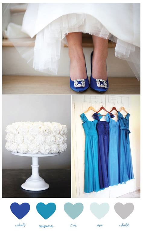 Party Palette: Cobalt + Turquoise - The Sweetest Occasion