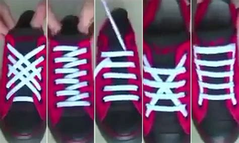 Ingenious video demonstrates five ways to tie your laces like a pro ...