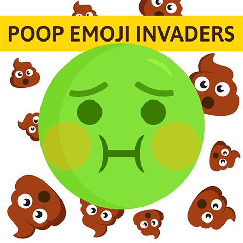 Poop Emoji Invaders - Shoot Poo Moji Enemies! Tube Meme Challenge Free ...