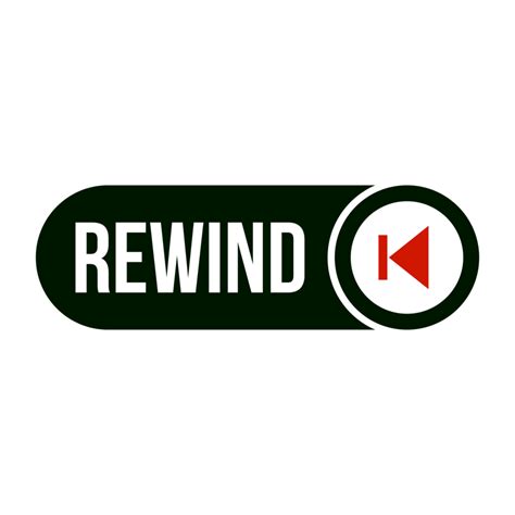 Multi media Rewind Button on Transparent Background 17178214 PNG