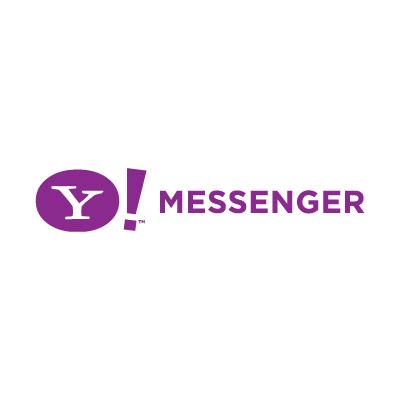 Yahoo Messenger vector logo - Yahoo Messenger logo vector free download