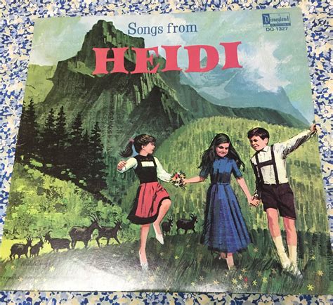 Heidi Songs From Walt Disney's Heidi 1971 Vinyl/record - Etsy