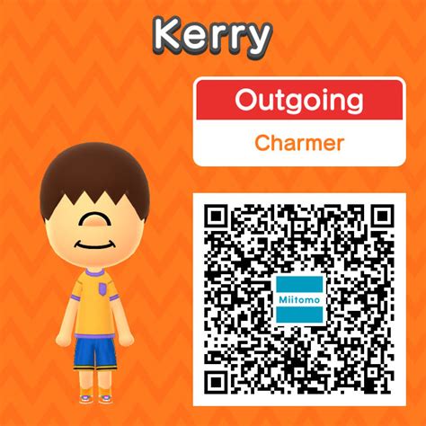 Kerry Clarke - Official Gosha Mii Qr Code by GoshaWorld on DeviantArt