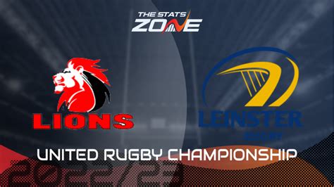 Lions vs Leinster Preview & Prediction | 2022-23 United Rugby Championship - The Stats Zone