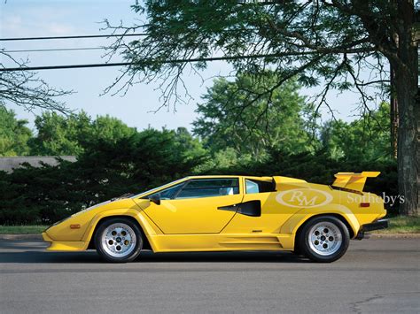 1988 Lamborghini Countach 5000 QV by Bertone | Monterey 2018 | RM Sotheby's