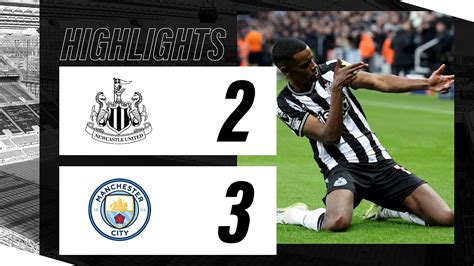 Newcastle United 2 Manchester City 3 | Premier League Highlights - YouTube