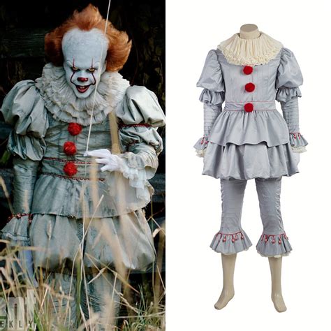 Stephen King's It Pennywise Cosplay Costume : Cosplaymade.com