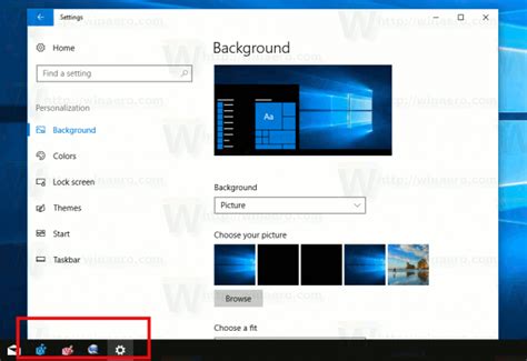 How to disable taskbar transparency in Windows 10