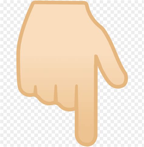 Finger Pointing Down Emoji Png Graphic Free Library - Emoji PNG Transparent With Clear ...