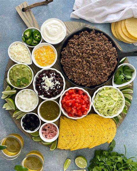 Taco Bar Toppings Ideas | Ain't Too Proud To Meg